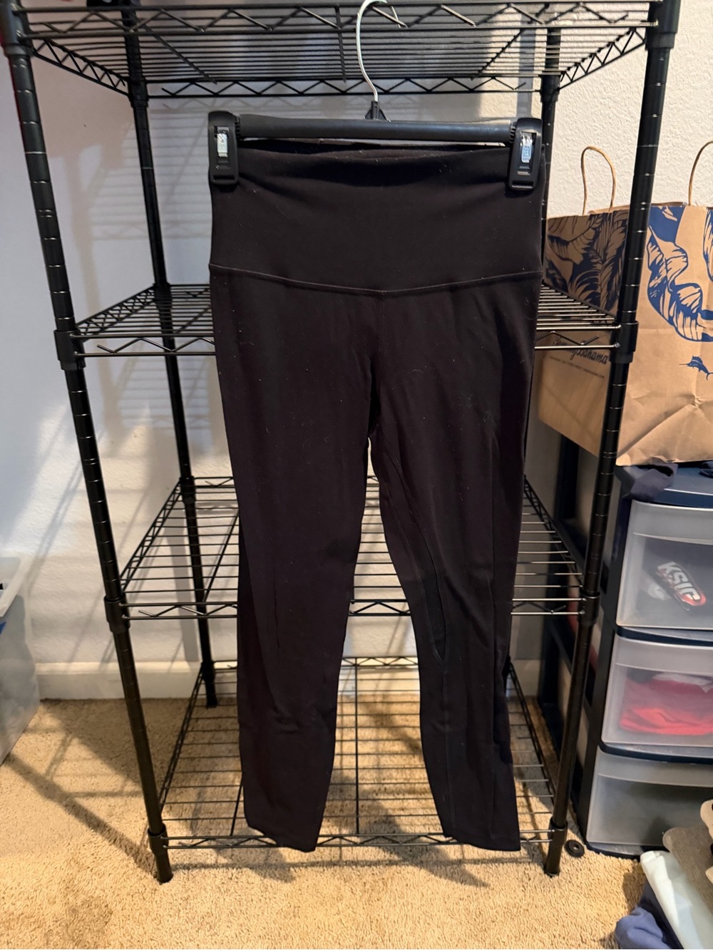 Lululemon Black 25” High-Rise Leggings